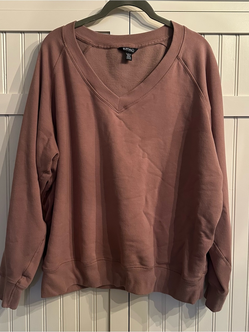 Buffalo David Bitton Dusty Rose Pullover Sweatshirt